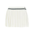 SPORTY AND RICH S src abigail pleated mini skirt