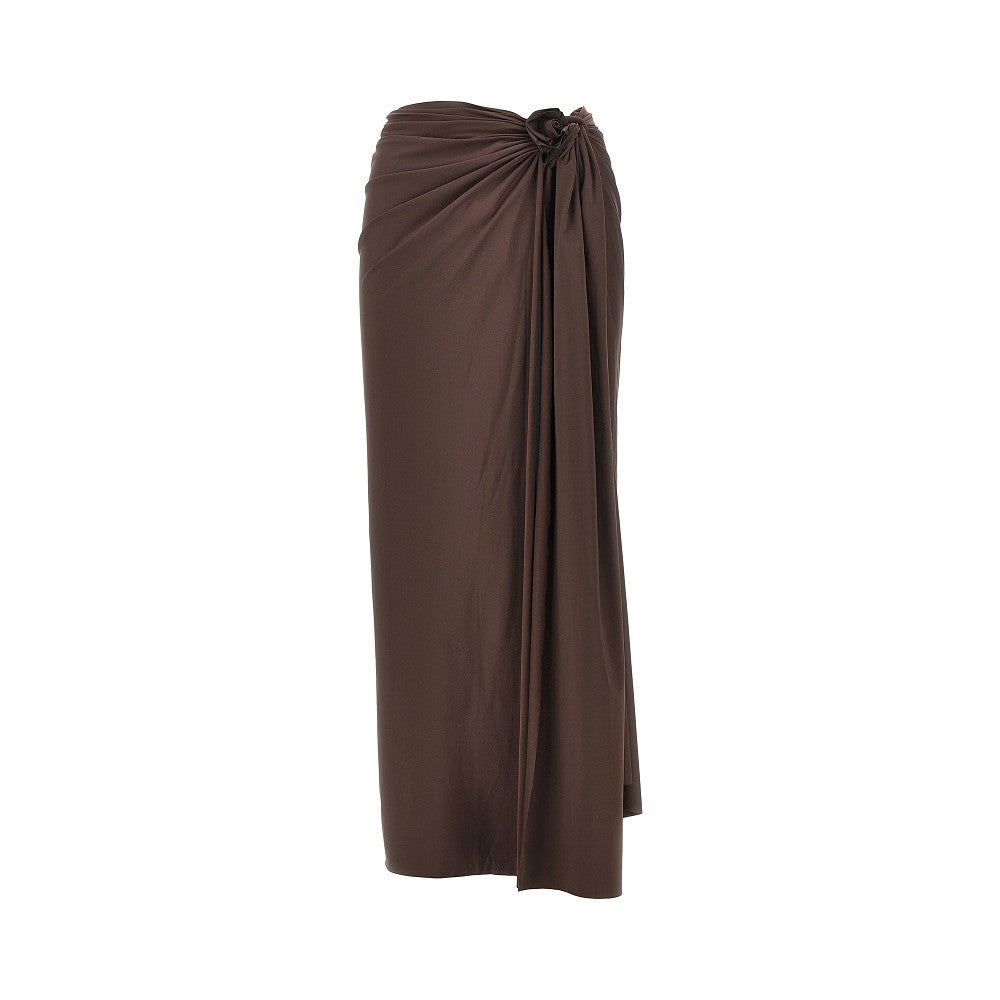 MAYGEL CORONEL OS capella long pareo skirt