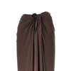capella long pareo skirt