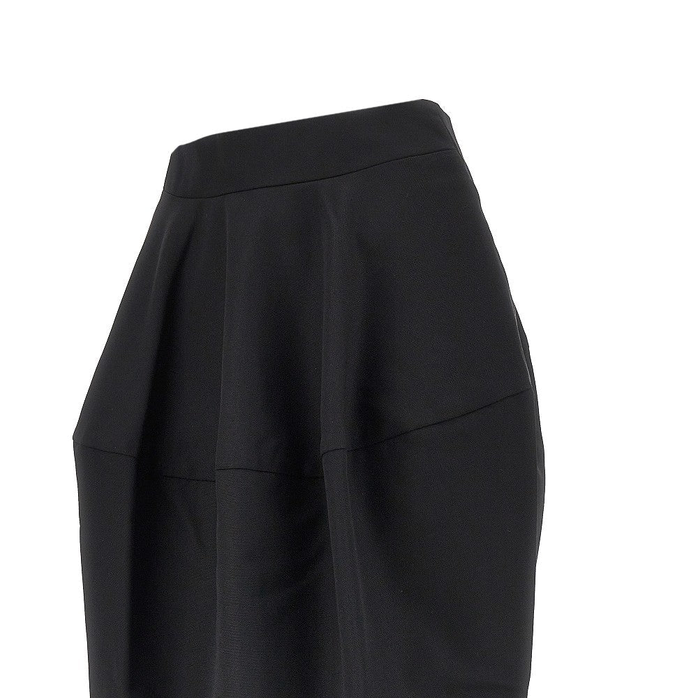 JACQUEMUS 36 ovalo wool skirt