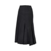 erika flannel midi skirt