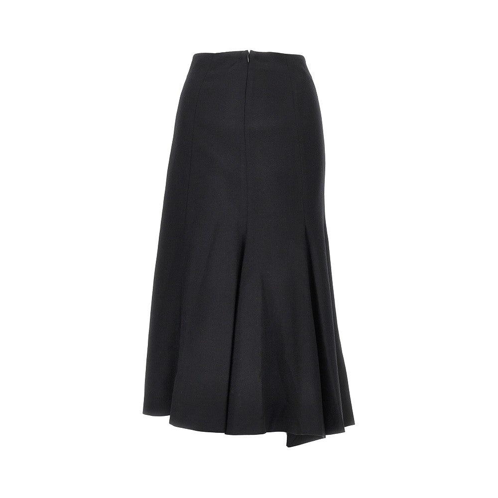 erika flannel midi skirt