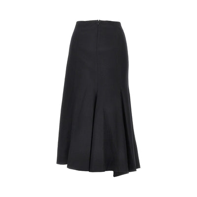 erika flannel midi skirt