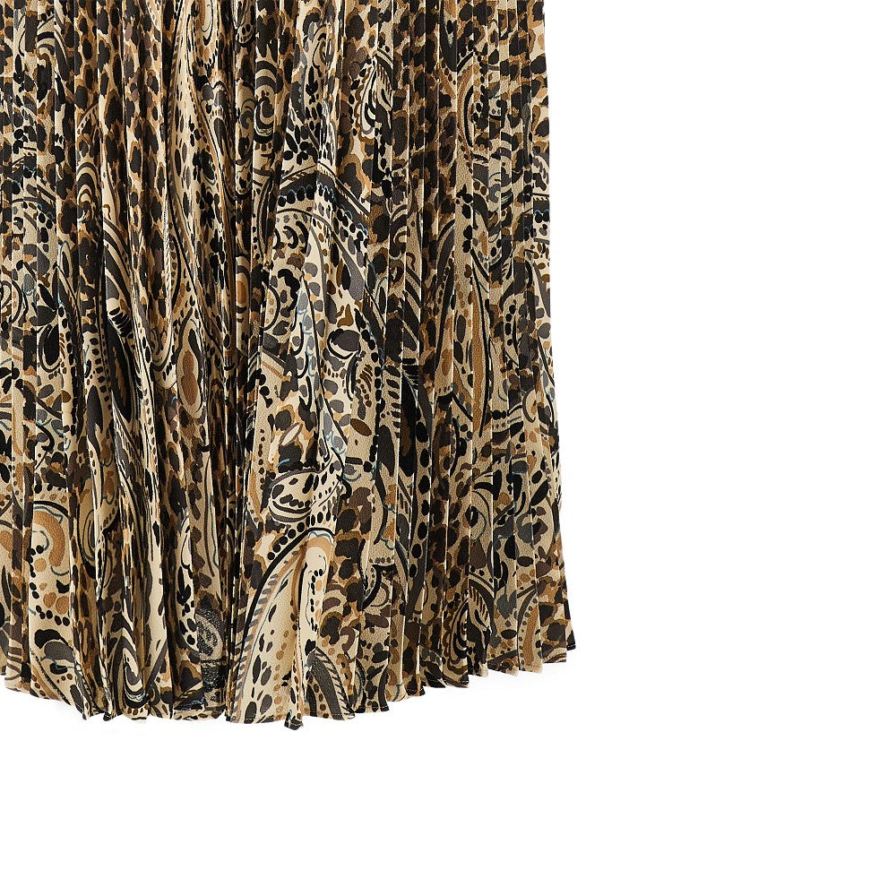ETRO 42 aniamlier printed long skirt