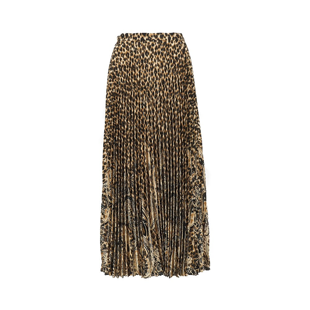 aniamlier printed long skirt