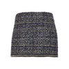 wool-blend tweed mini skirt