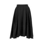 BALLY 40 wool barathea midi skirt
