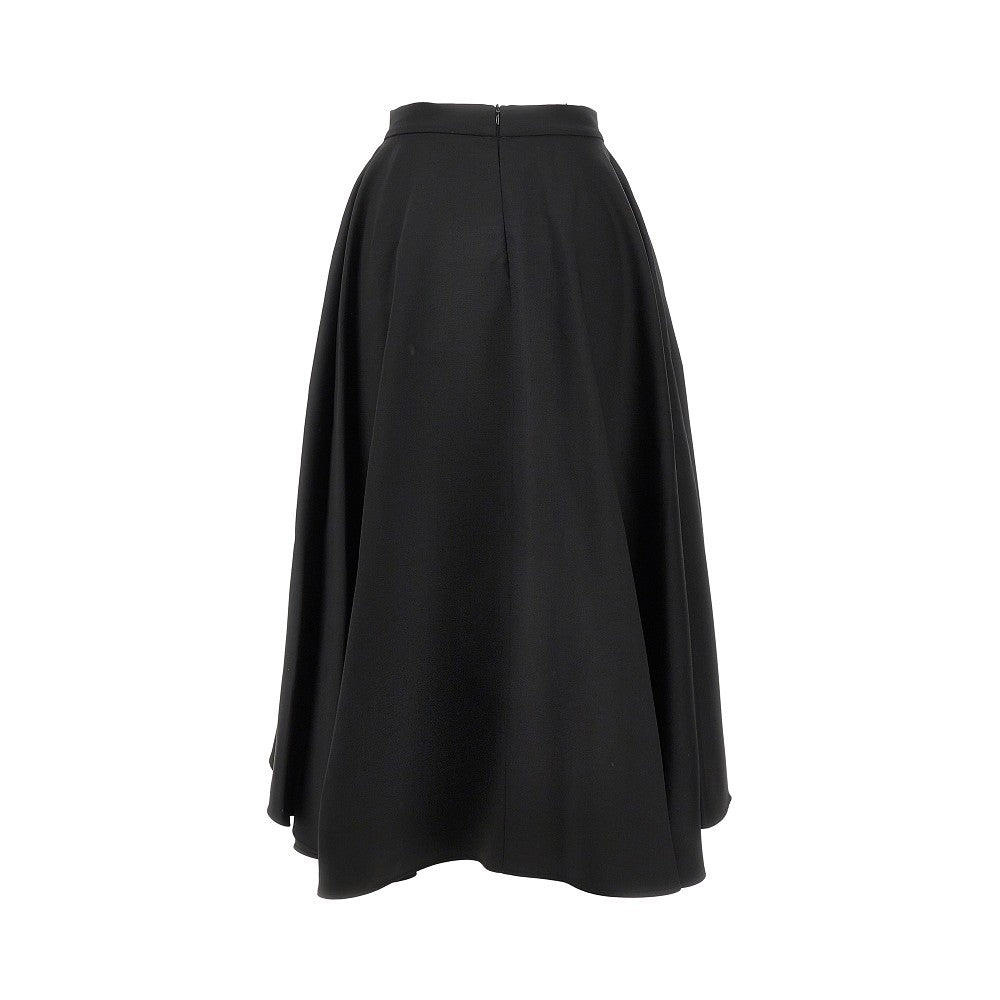BALLY 40 wool barathea midi skirt
