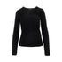 EMPORIO ARMANI XL embossed chenille top