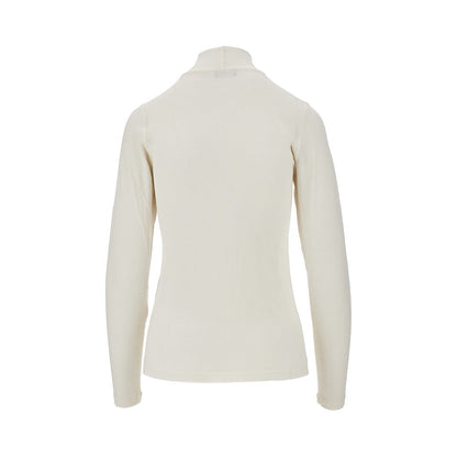 EA BODYWEAR XS lyocell and wool blend turtleneck