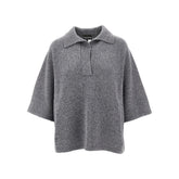 EMPORIO ARMANI M wool and cashmere polo sweater