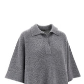 EMPORIO ARMANI M wool and cashmere polo sweater