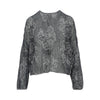 jacquard cotton-blend sweater