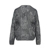 jacquard cotton-blend sweater