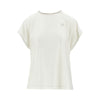 icon striped knitted top
