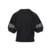 supima cotton t-shirt with mesh inserts