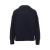 cotton sweater with shoulder buttons
