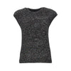 sequinned knit top