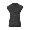sequinned knit top