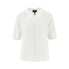 links knit polo shirt