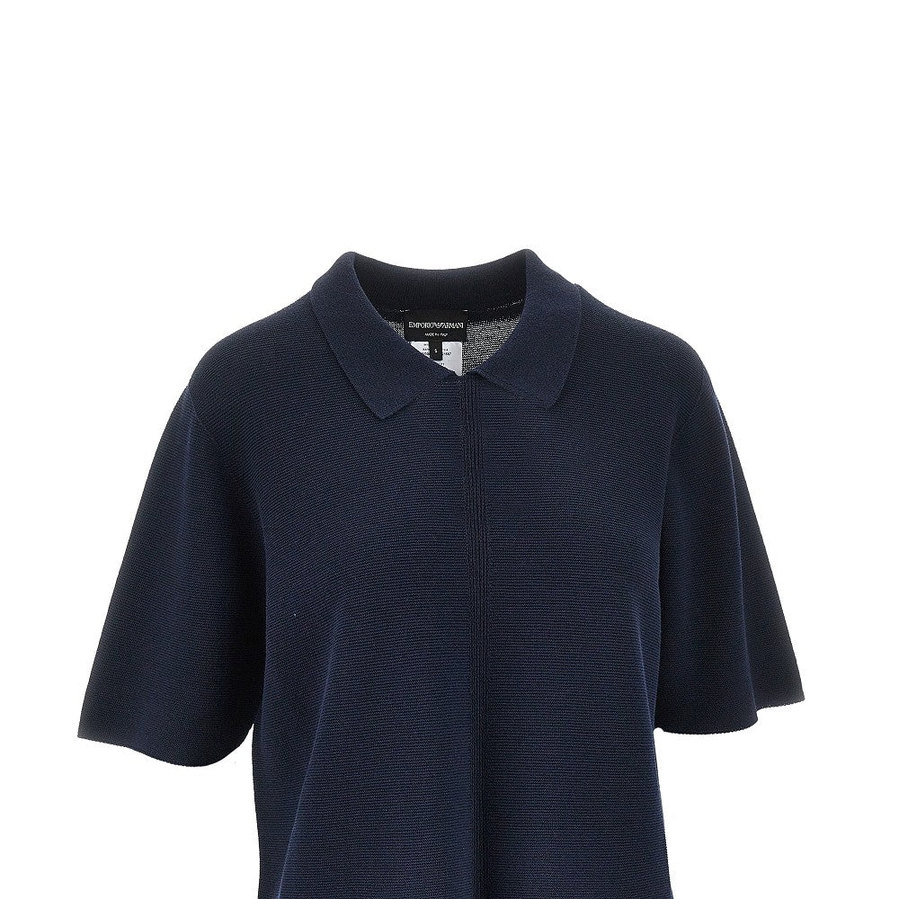 links knit polo shirt