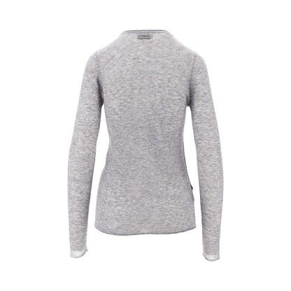 PINKO M sequinned knitted top