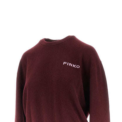 PINKO XS wool and cashmere sweater with logo