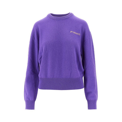 PINKO XS wool and cashmere sweater with logo