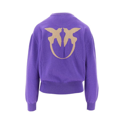 PINKO XS wool and cashmere sweater with logo