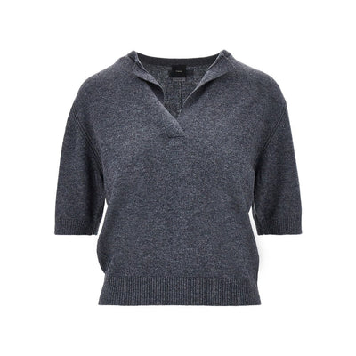 cashmere and wool knitted top