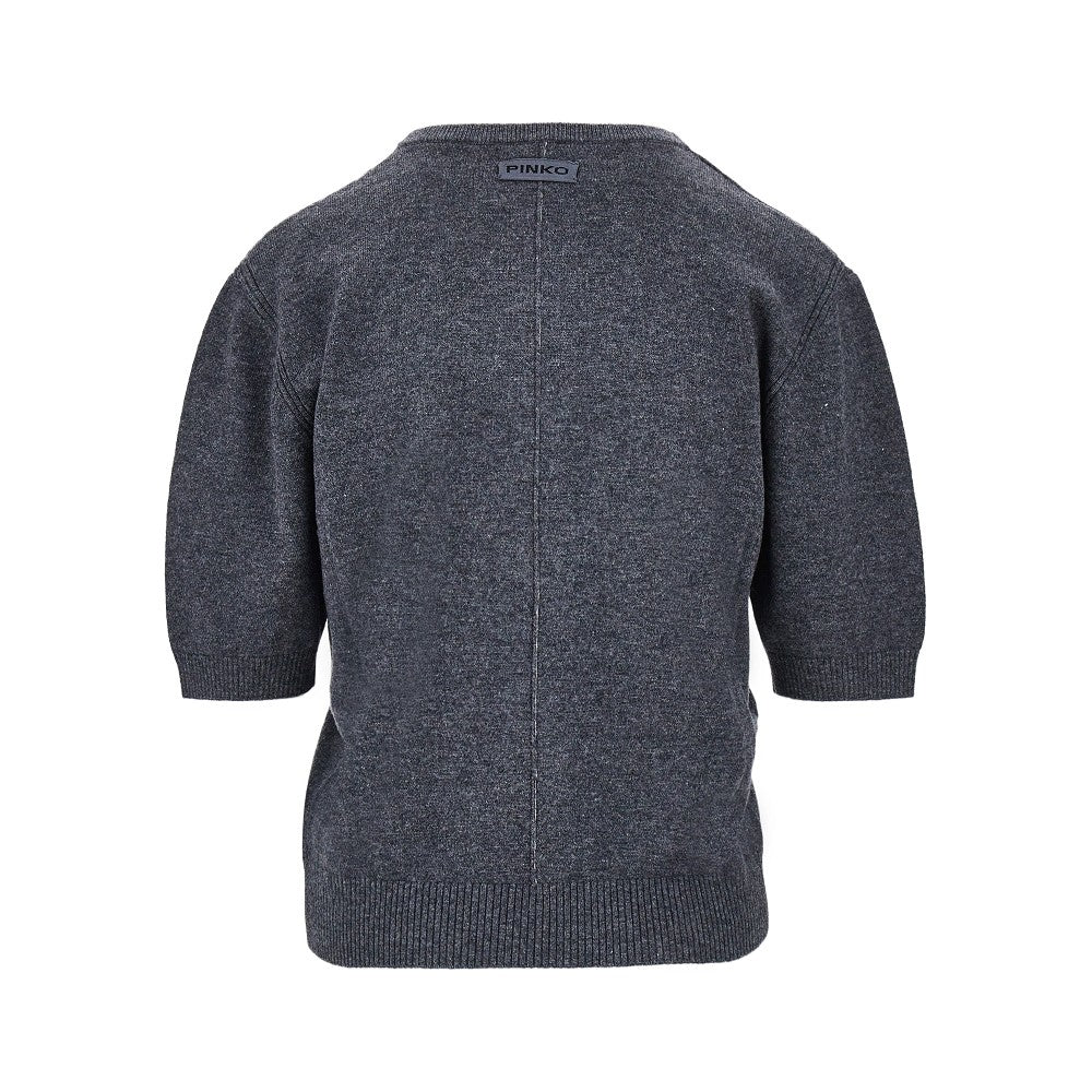 cashmere and wool knitted top