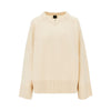 wool and cashmere v-neck sweater