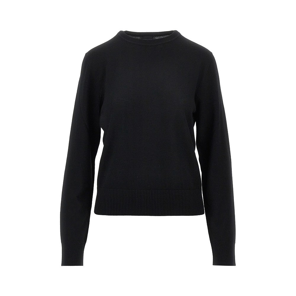 merino wool crewneck sweater