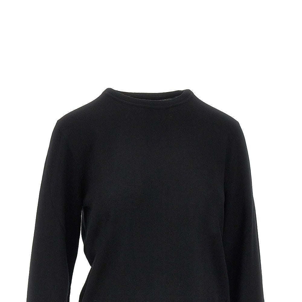 merino wool crewneck sweater