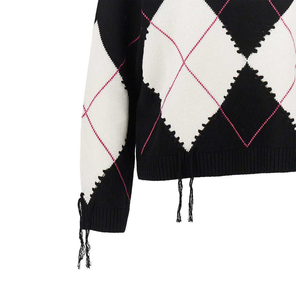 wool and cashmere knitted sweater