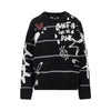 quiet is the new punk wool sweater