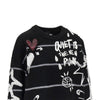 quiet is the new punk wool sweater