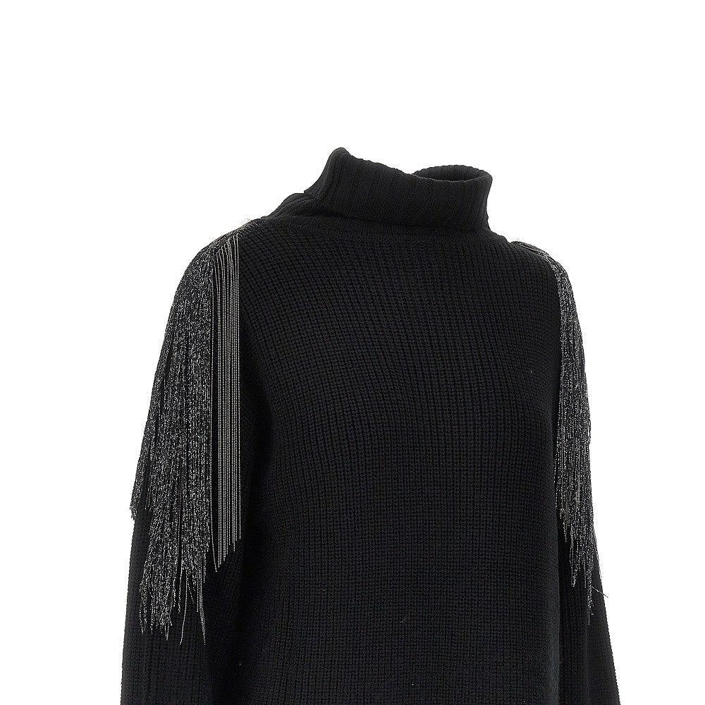 PINKO S wool-blend long cardigan