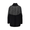 wool-blend long cardigan