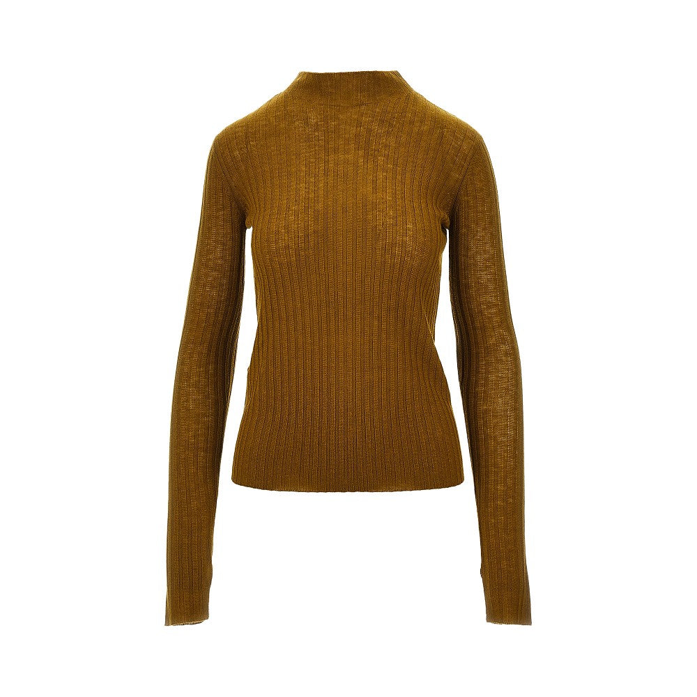 PINKO XS ribbed wool top