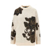 jacquard wool and alpaca blend sweater