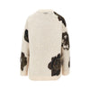 jacquard wool and alpaca blend sweater