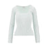 COURREGES S heritage ribbed knit top