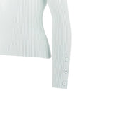 COURREGES S heritage ribbed knit top
