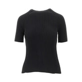 TORY BURCH L ribbed top with back lacing
