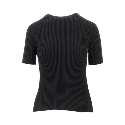TORY BURCH L ribbed top with back lacing