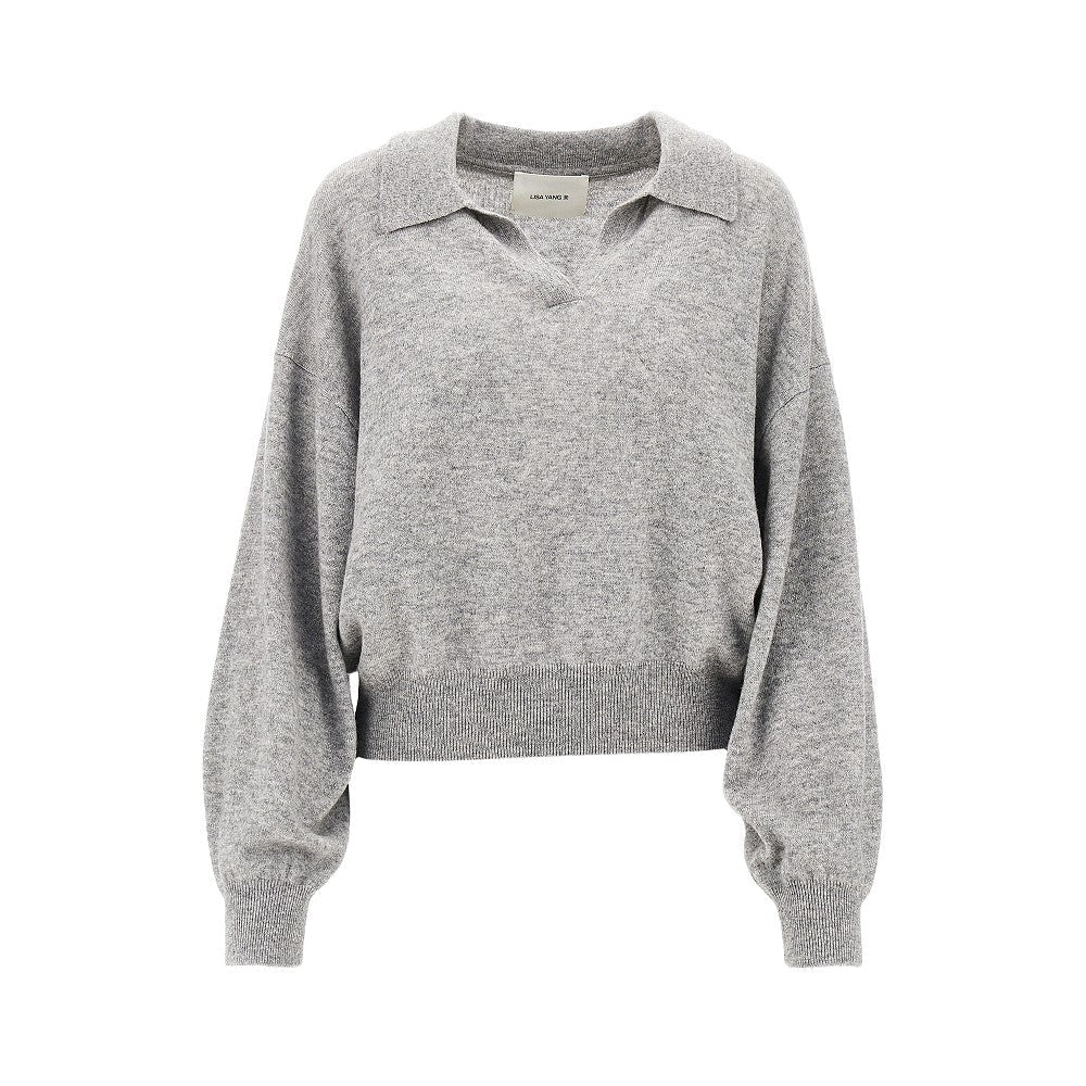 LISA YANG 0 katriel cashmere knitted polo shirt