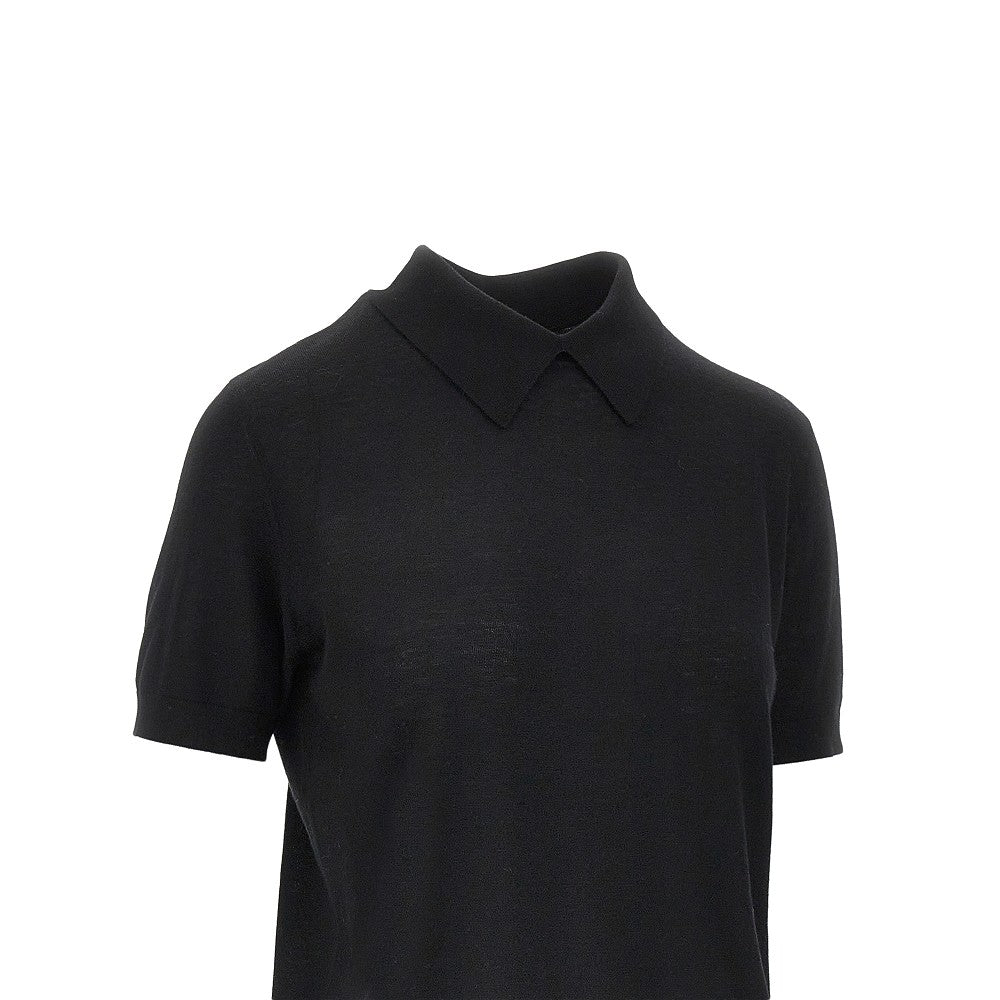 LISA YANG 0 naara cashmere knitted polo shirt