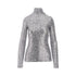 RABANNE 36 sequinned turtleneck top