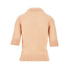 alpaca and silk sweater with logo